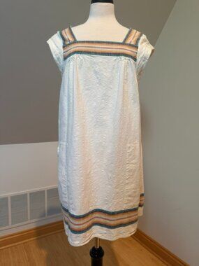 Faherty "Mirage Stripe" Hailee Mini Dress